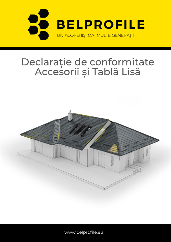 Declarație de conformitate: Nr. 57 · Accesorii și tablă lisă