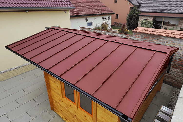 STANDING SEAM METAL RainDrop RAL 7016