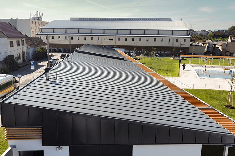 STANDING SEAM METAL RainDrop RAL 7016