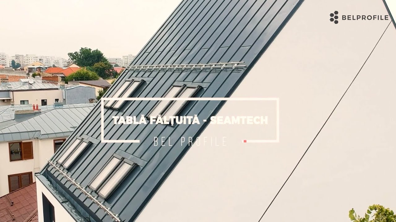 BELPROFILE: Proiect rezidențial unic, realizat cu tabla fălțuită BELPROFILE Seamtech